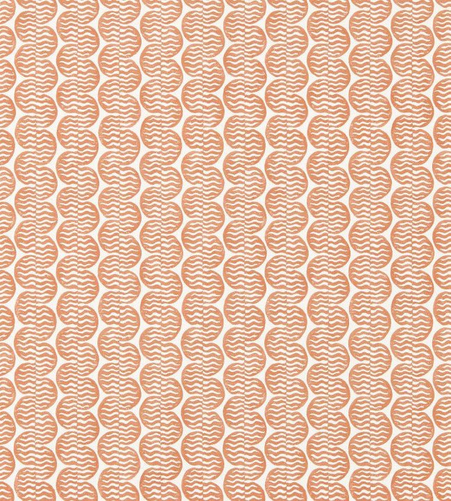 Raft Stripe Wallpaper - Rust - Scion - NSCW113242 - Morris Wallpaper