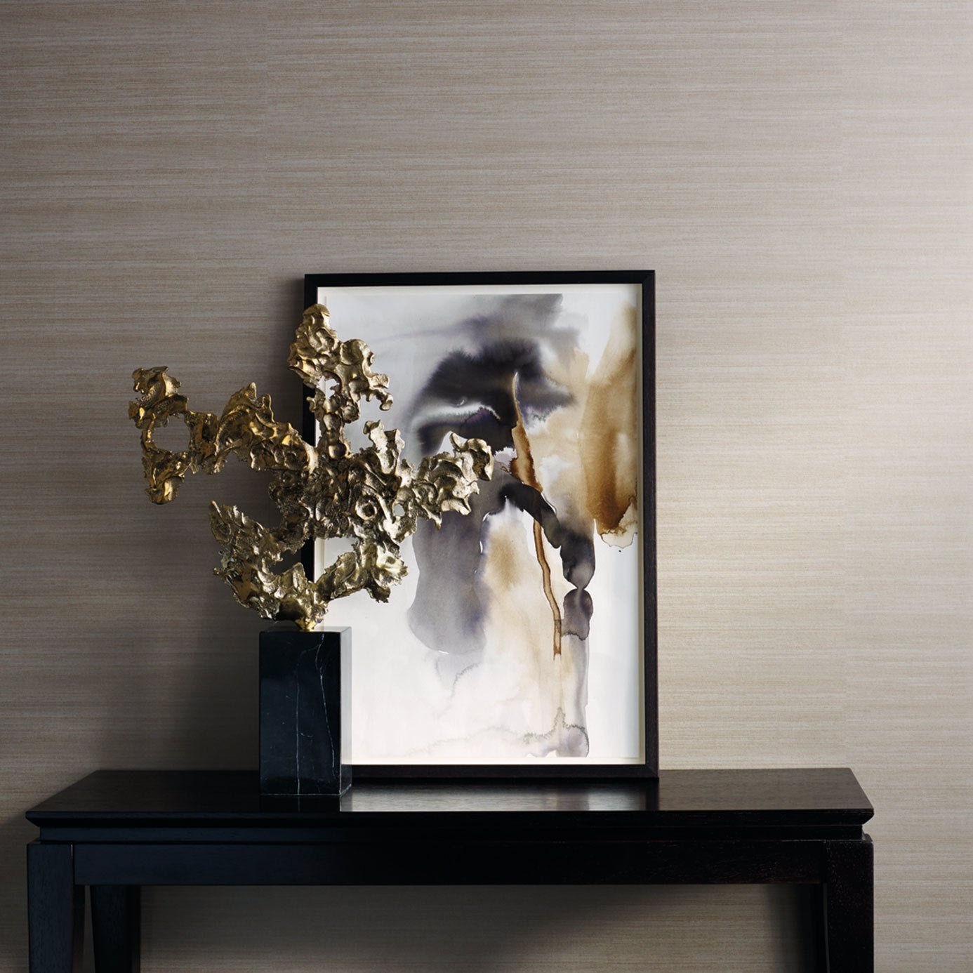 Raw Silk Wallpaper - Pearl - Zoffany - ZSEI312840 - Morris Wallpaper