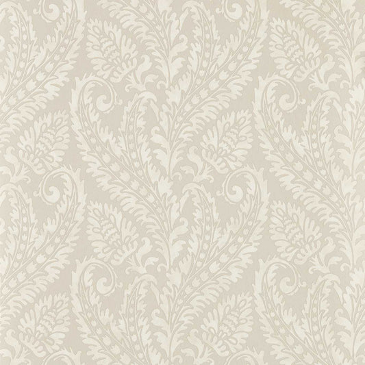 Regale Wallpaper - Ivory/Mocha - Clarke & Clarke - W0161/03 - Morris Wallpaper
