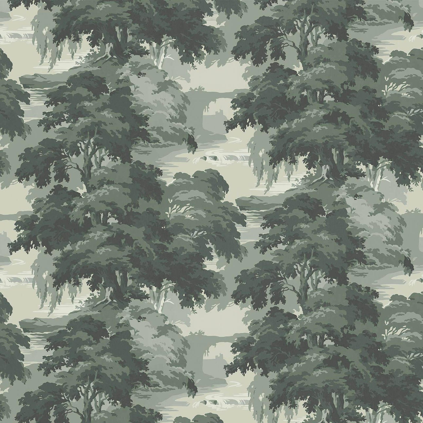 Reverie Wallpaper - Verde - House of Hackney - 1-WA-RVR-DI-VER-XXX - Morris Wallpaper