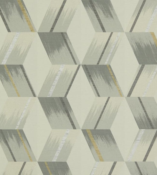 Rhombi Wallpaper - Empire Grey - ZRHW312894 - Zoffany - Morris Wallpaper