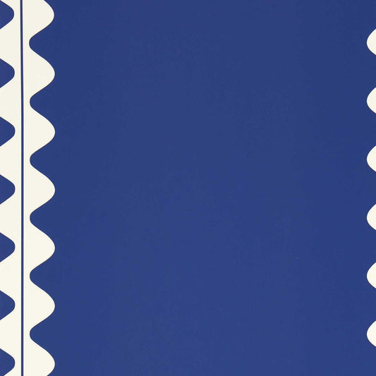 Ric Rac Wallpaper - Lapis - HSRW113060 - Harlequin - Sophie Robinson - Morris Wallpaper