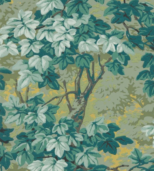 Richmond Park Wallpaper - Evergreen - ZDAR312857 - Zoffany - Morris Wallpaper