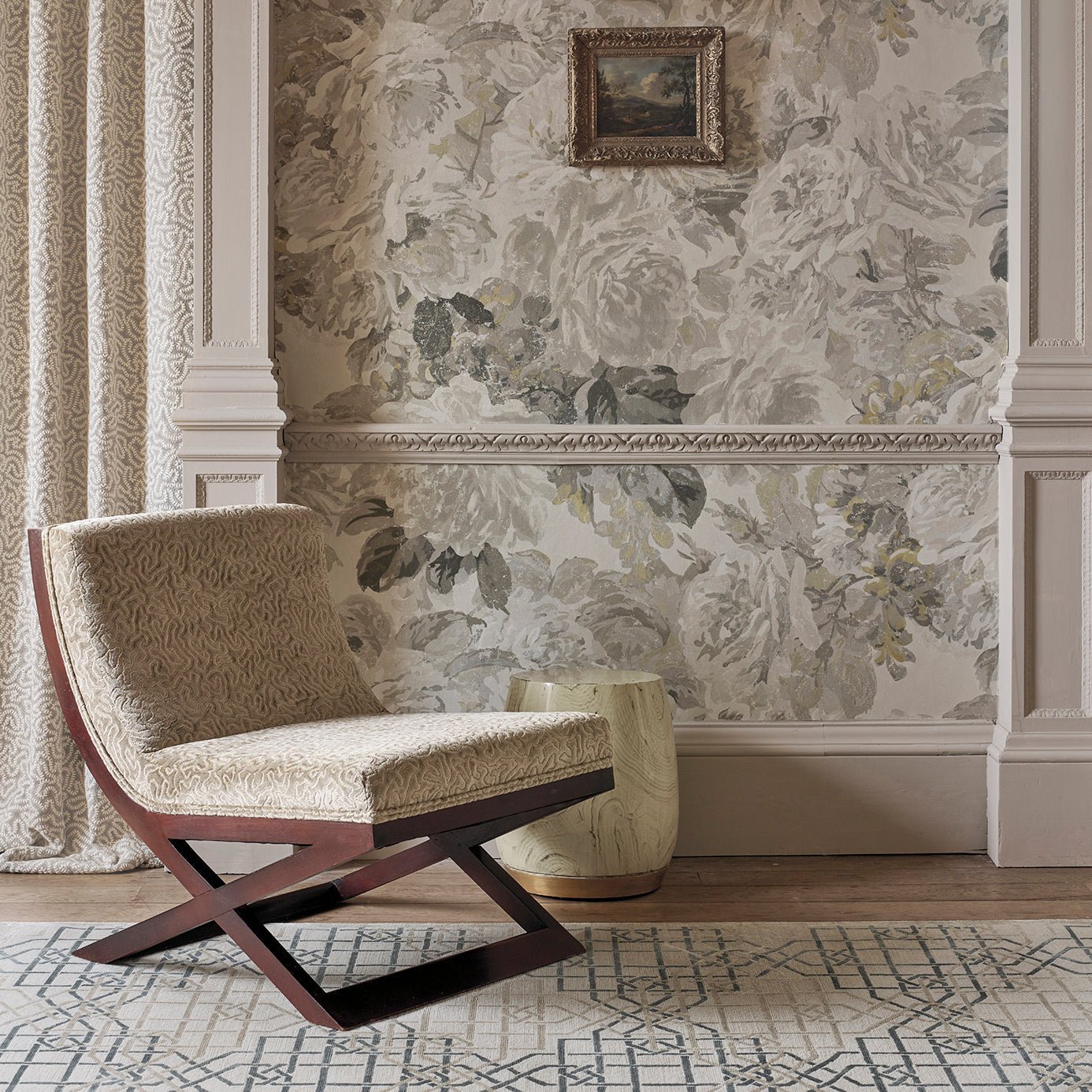 Richmond Park Wallpaper - Nightfall - ZDAR312858 - Zoffany - Morris Wallpaper