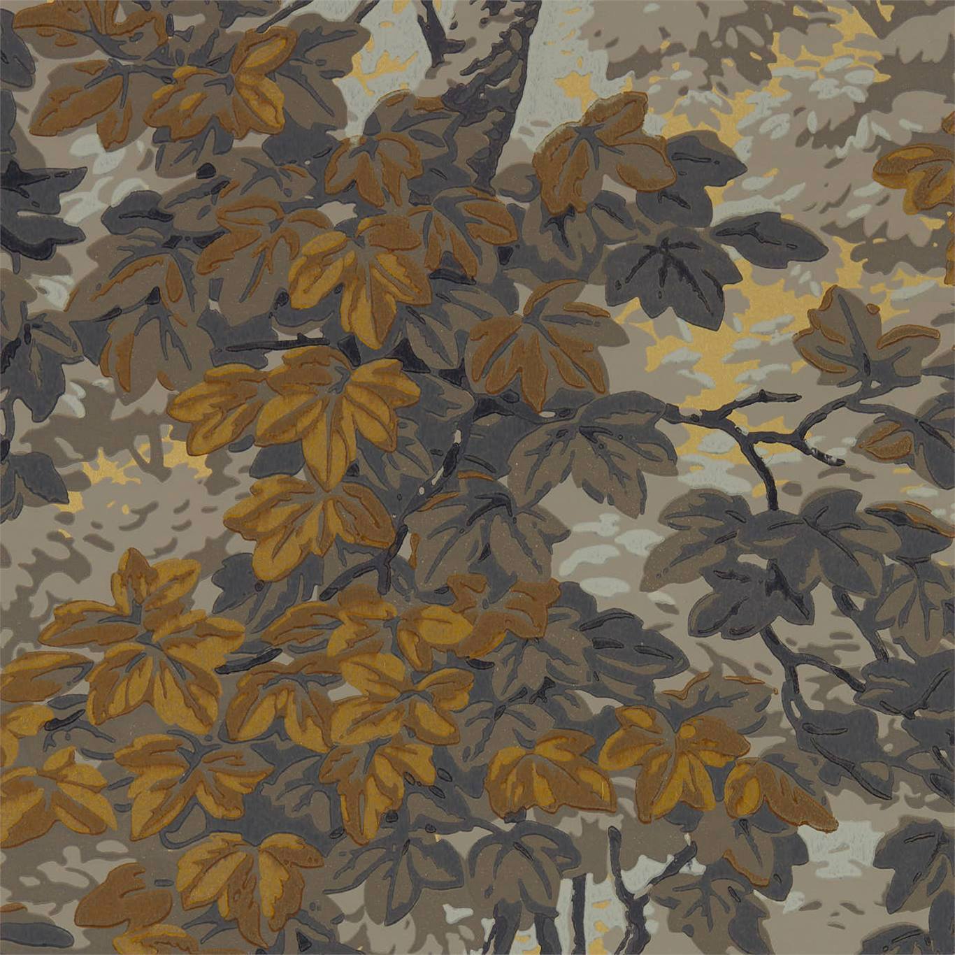 Richmond Park Wallpaper - Nightfall - ZDAR312858 - Zoffany - Morris Wallpaper