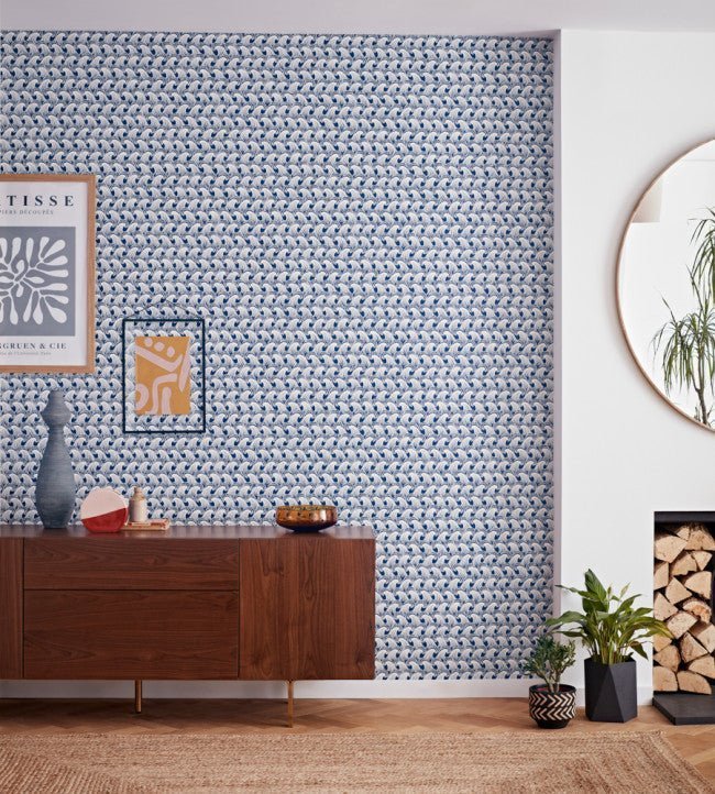 Ride The Wave Wallpaper - Denim - NART112807 - Scion