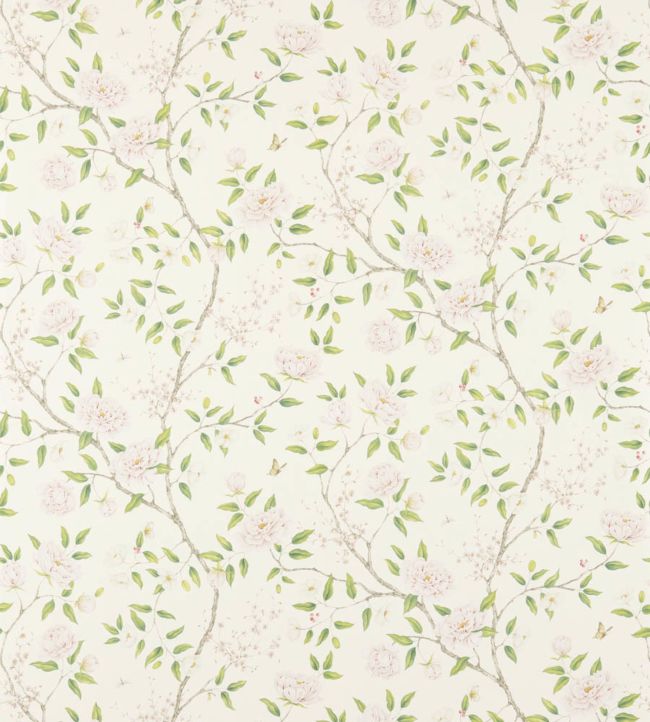 Romeys Garden Wallpaper - Blossom - ZWOO311338 - Zoffany - Morris Wallpaper