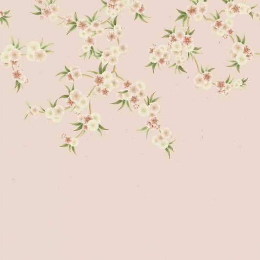 Rosa Wallpaper - Blush Pearl/Peony/Meadow - Harlequin - HDHW112887 - Morris Wallpaper
