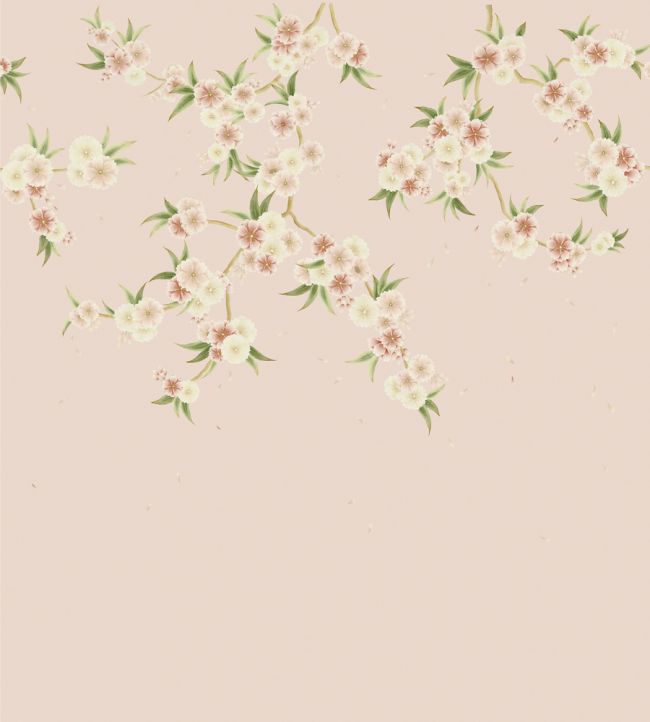 Rosa Wallpaper - Blush Pearl/Peony/Meadow - HDHW112887 - Harlequin - Morris Wallpaper