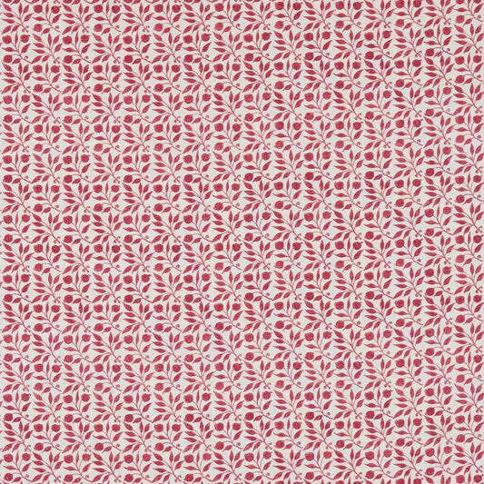Rosehip Fabric - Rose - Morris & Co - 224485 - Premier Wallcovering