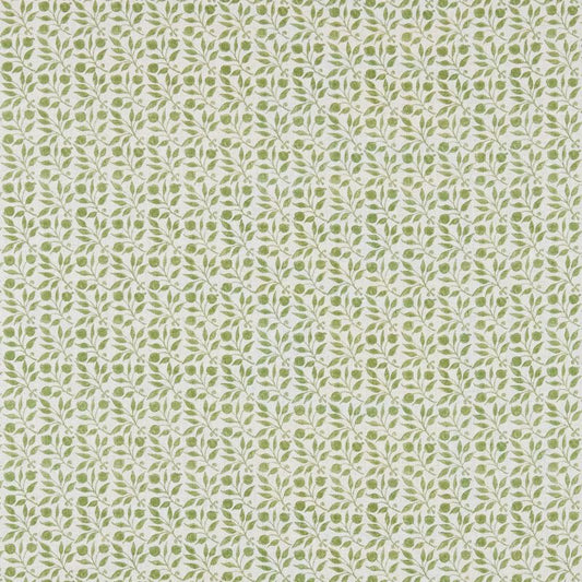 Rosehip Fabric - Thyme - Morris & Co - DM3P224484 - Premier Wallcovering