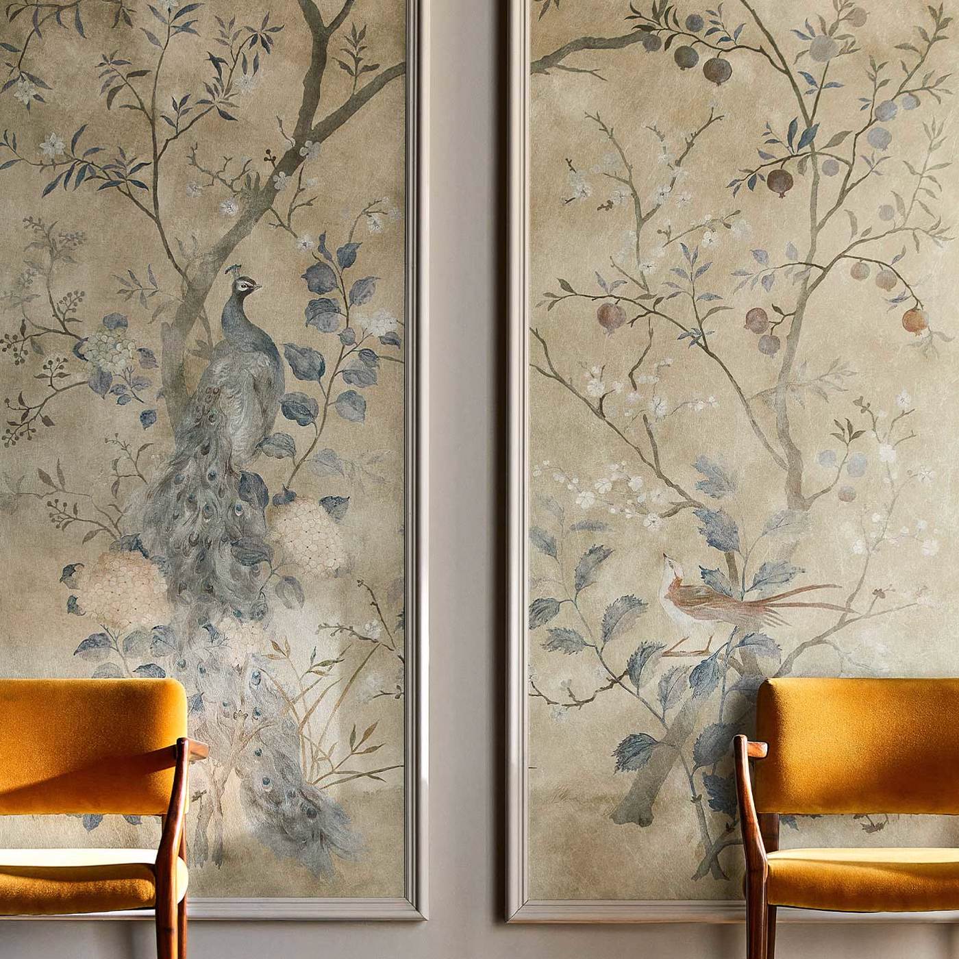 Rotherby Wallpaper - Indienne - ZKEM312660 - Zoffany - Morris Wallpaper