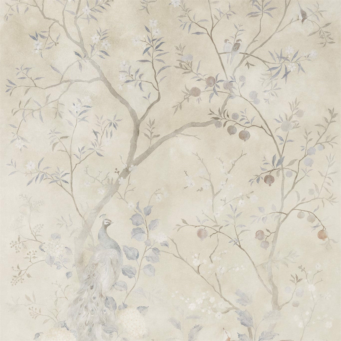 Rotherby Wallpaper - Indienne - ZKEM312660 - Zoffany - Morris Wallpaper