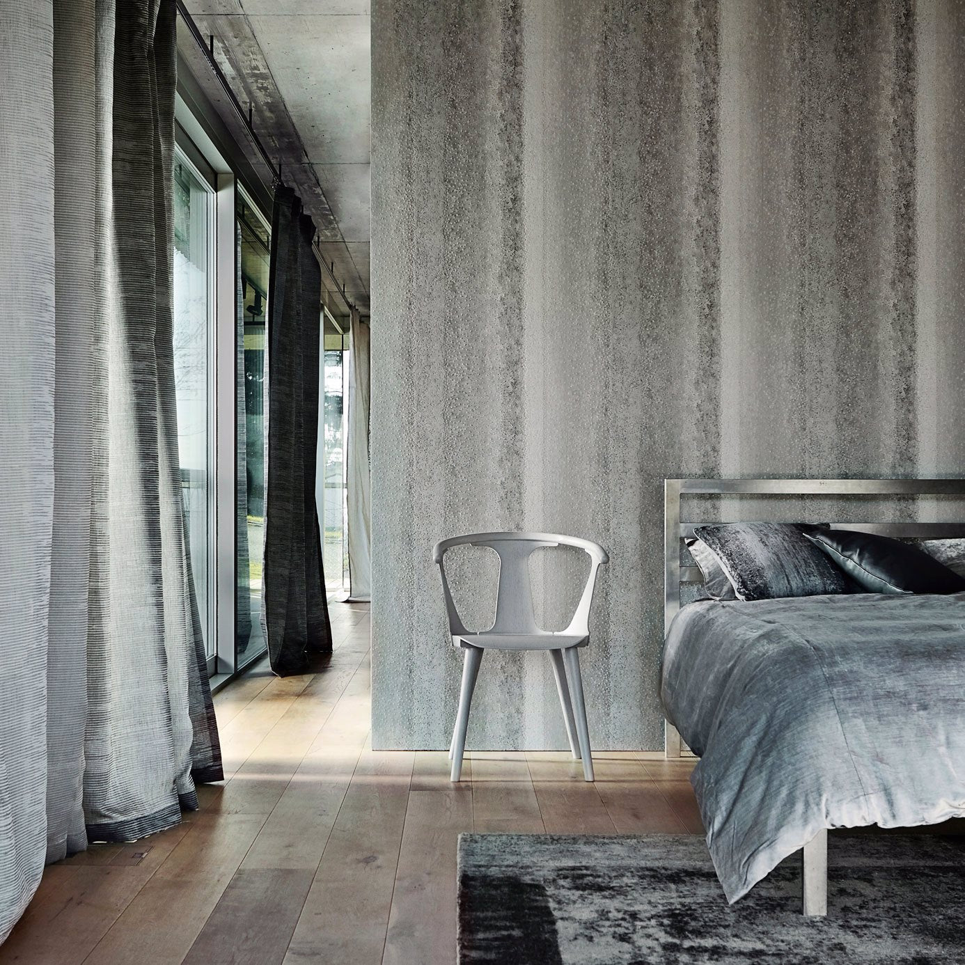 Sabkha Wallpaper - Larimar - Harlequin - EDEF111615 - Morris Wallpaper