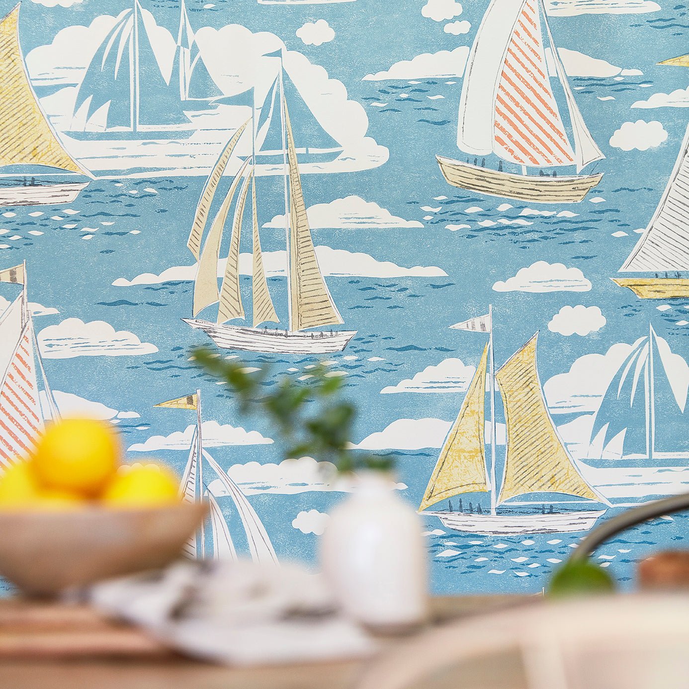 Sailor Wallpaper - Nautical - DCOA216572 - Sanderson