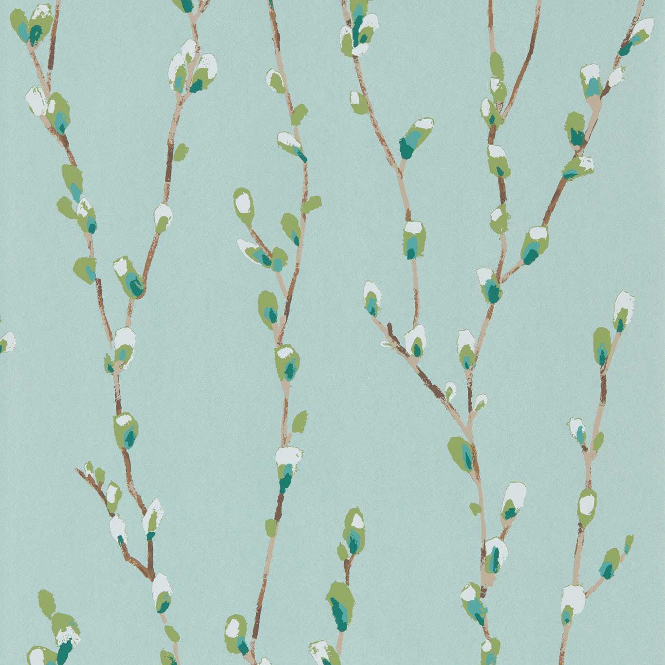 Salice Wallpaper - Mint/Emerald - Harlequin - HSTO111469 - Morris Wallpaper