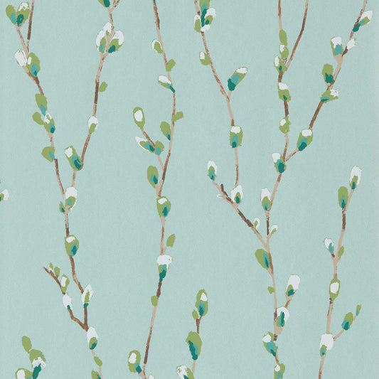 Salice Wallpaper - Mint/Emerald - Harlequin - HSTO111469 - Morris Wallpaper