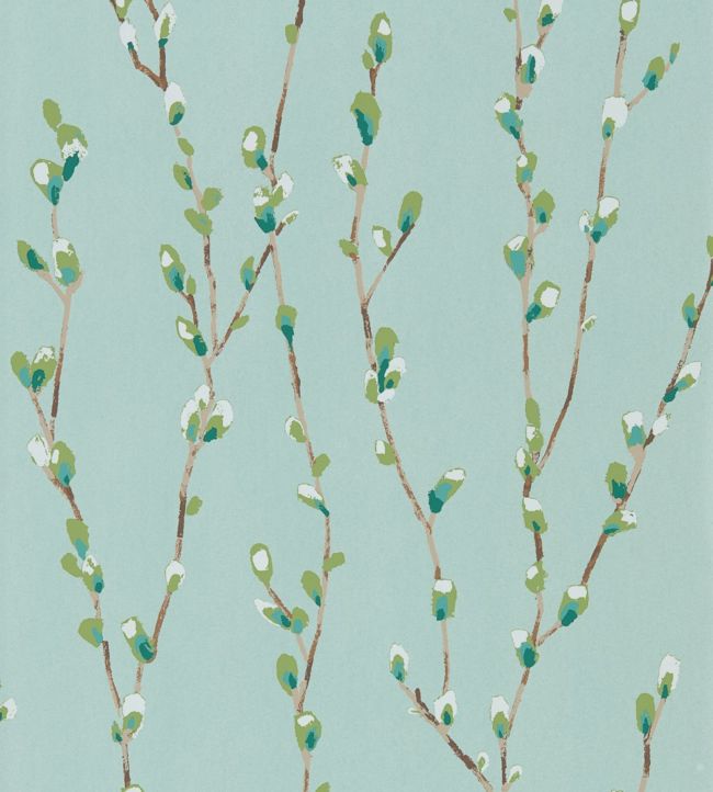 Salice Wallpaper - Mint/Emerald - HSTO111469 - Harlequin - Morris Wallpaper