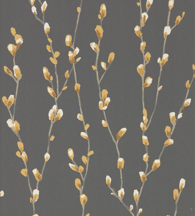 Salice Wallpaper - Ochre/Sepia - HSTO111468 - Harlequin - Morris Wallpaper