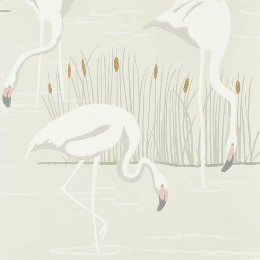 Salinas Wallpaper - Cloud/Blossom/Gold - Harlequin - HSAW112154 - Morris Wallpaper
