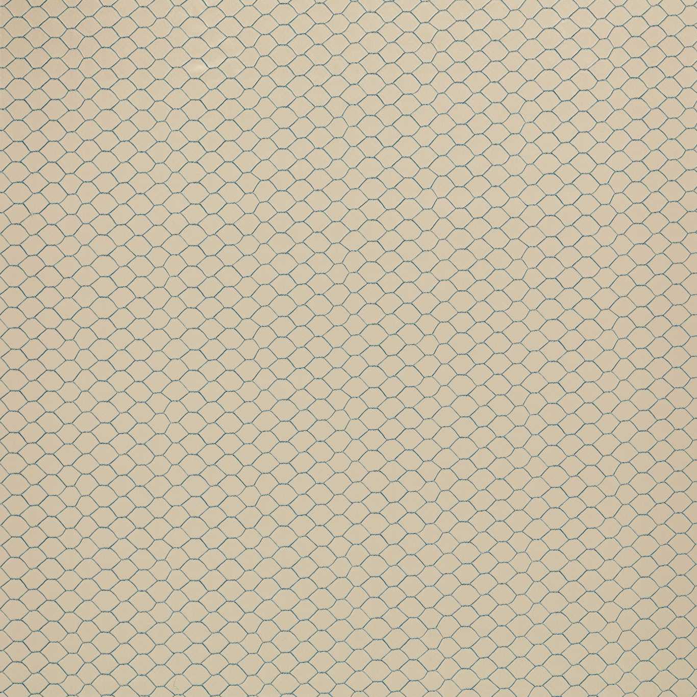Sanderson - Bantam Net Woad Fabric - DGDF237381 - Morris Wallpaper