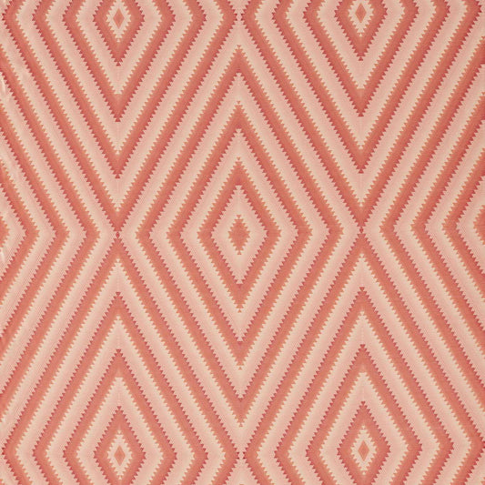 Sanderson - Dazzle Conch/Madder Fabric - DGDF237386 - Morris Wallpaper
