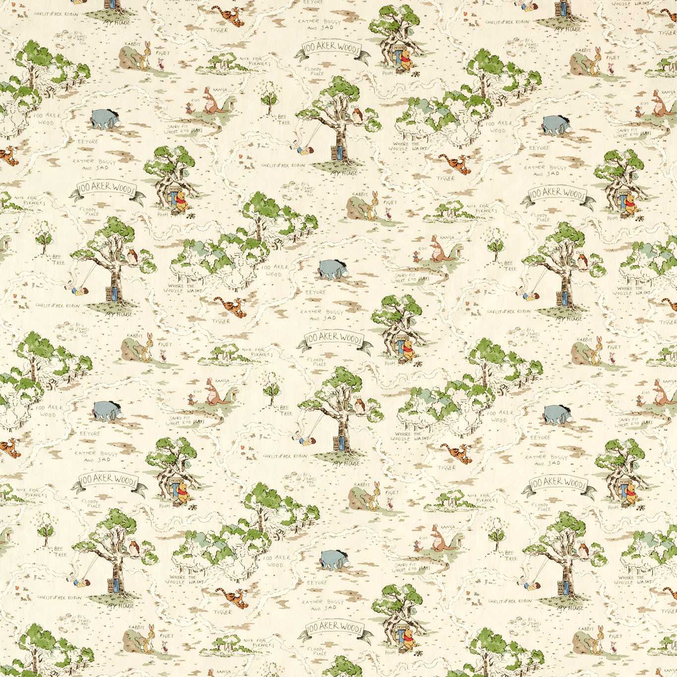 Sanderson - Disney Home - DDIF227170 - Morris Wallpaper