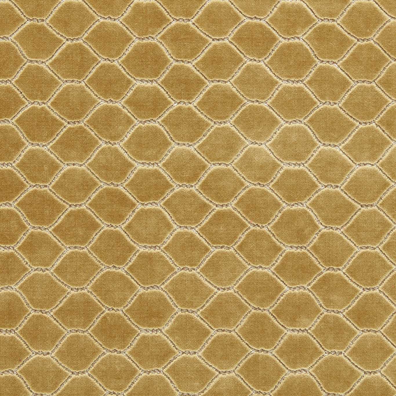 Sanderson - Faraday Velvet Celadon Fabric - DGDV237407 - Morris Wallpaper