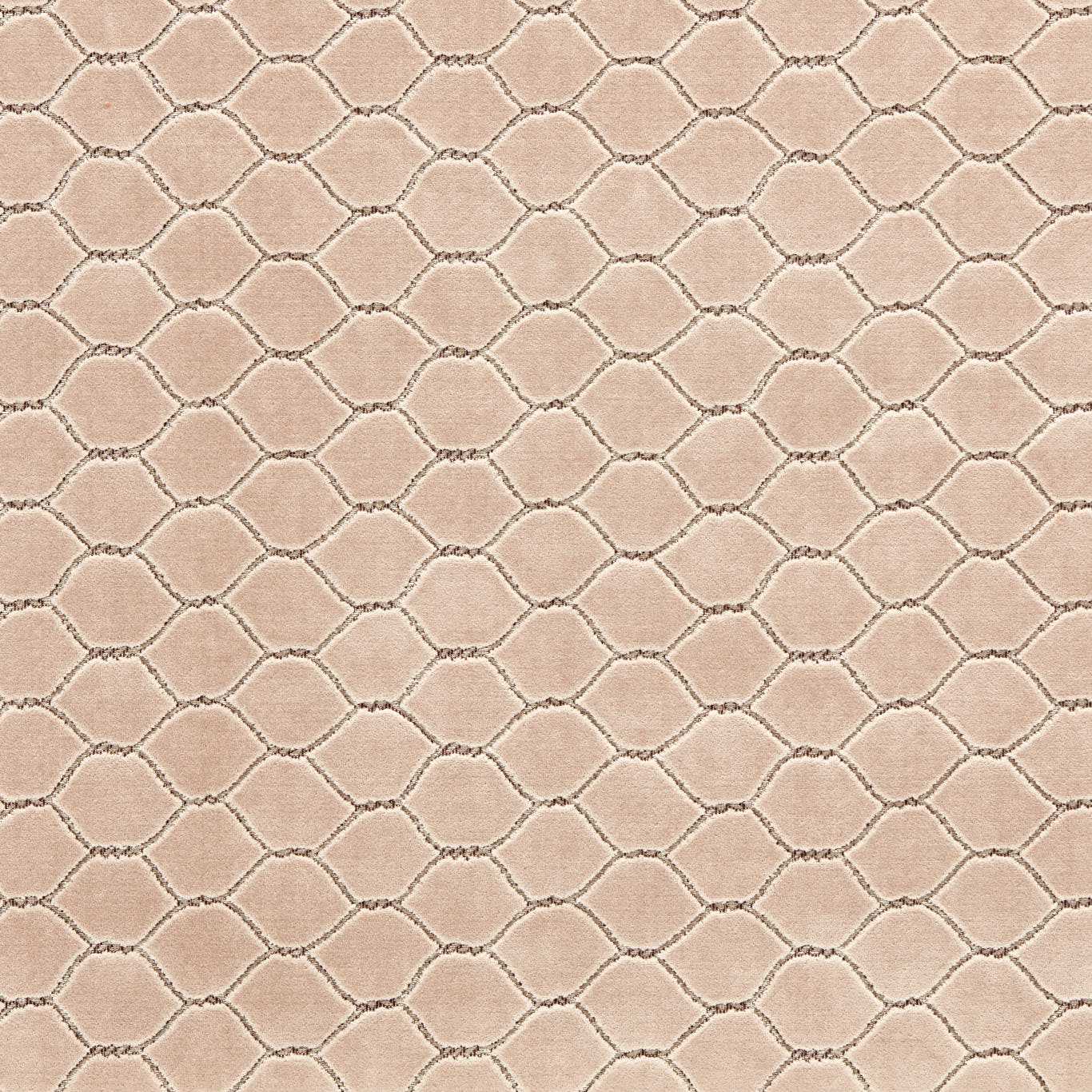 Sanderson - Faraday Velvet Putty Fabric - DGDV237405 - Morris Wallpaper