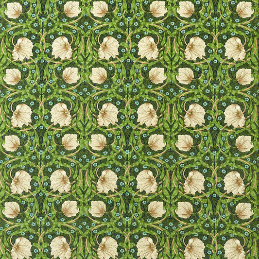 Sanderson - Pimpernel Midnight Fields Fabric - MVOF227215 - Morris Wallpaper