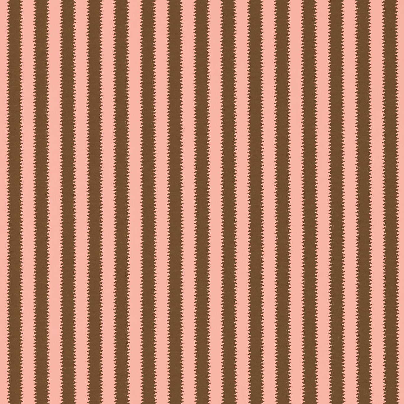 Sanderson - Regency Aperigon Putty/Walnut Fabric - DGDF237397 - Morris Wallpaper