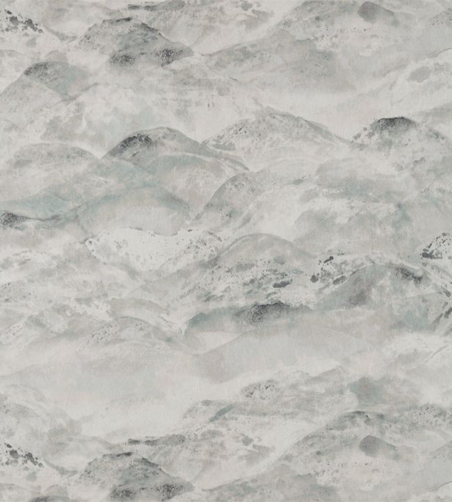 Sansui Wallpaper - Snow Peaks - ZAKA312503 - Zoffany - Morris Wallpaper