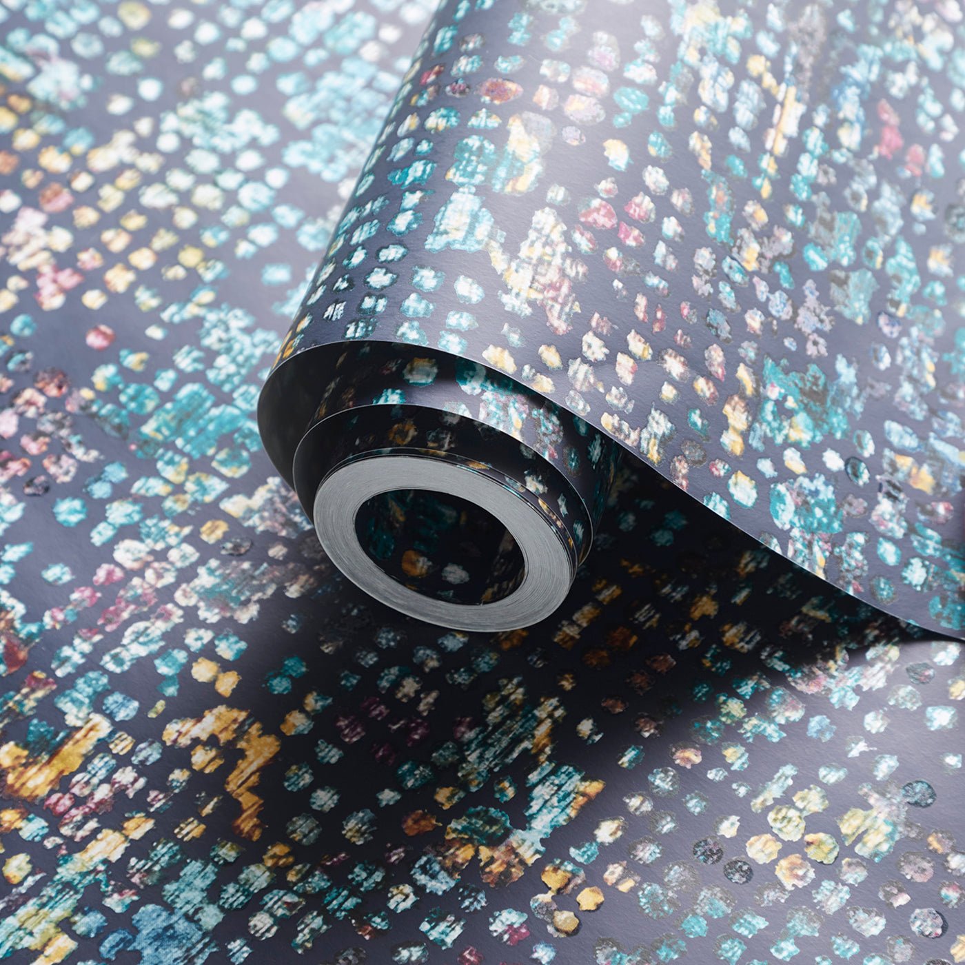 Scintilla Wallpaper - Midnight - Clarke & Clarke - W0154/01 - Morris Wallpaper