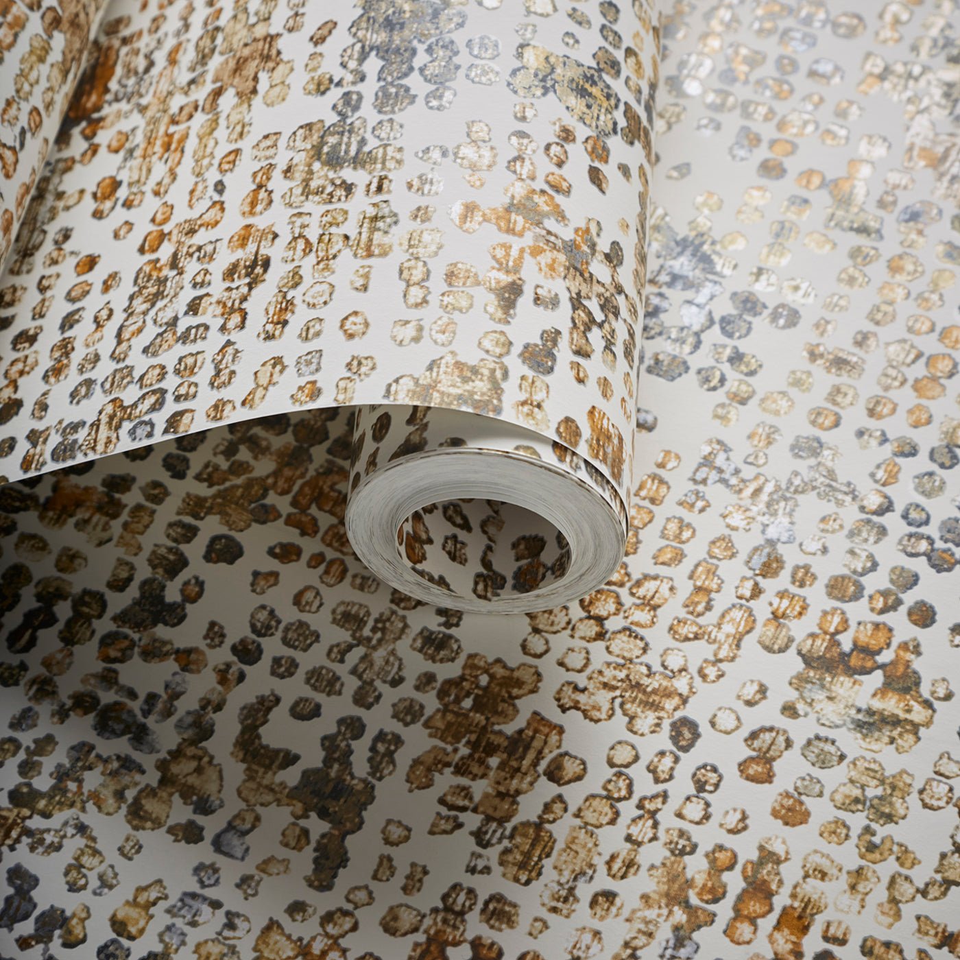 Scintilla Wallpaper - Ochre - Clarke & Clarke - W0154/02 - Morris Wallpaper