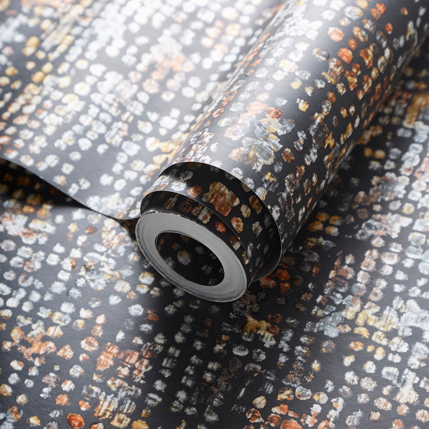 Scintilla Wallpaper - Spice/Dusk - Clarke & Clarke - W0154/03 - Morris Wallpaper