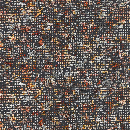 Scintilla Wallpaper - Spice/Dusk - Clarke & Clarke - W0154/03 - Morris Wallpaper