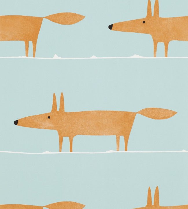 Mr Fox Wallpaper - Auburn - 110849 - Scion