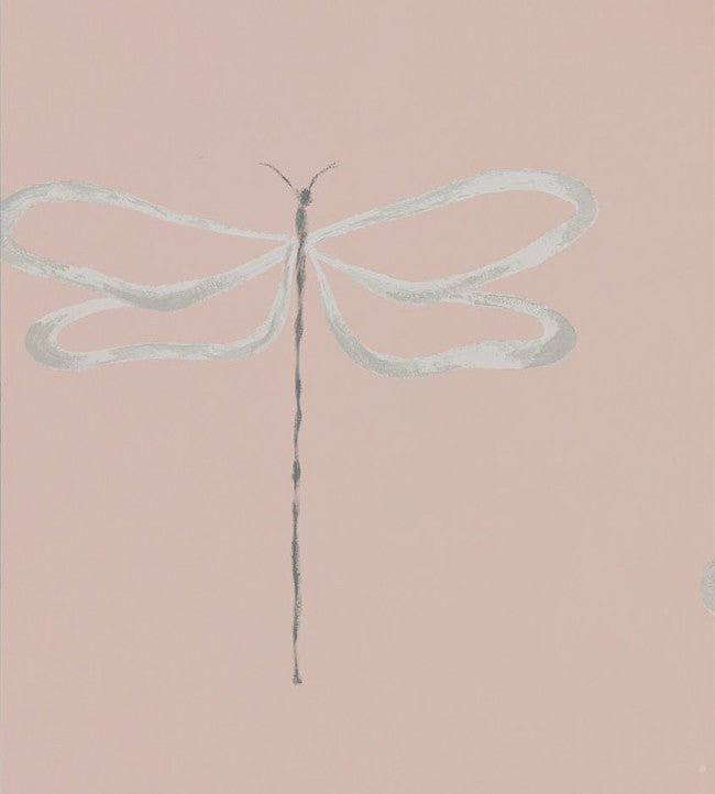 Dragonfly Wallpaper - Rose - 111934 - Scion