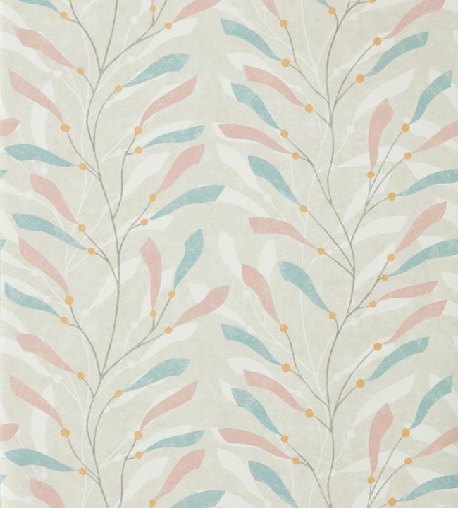 Sea Kelp Wallpaper - Blush/Stone - DCOA216567 - Sanderson - Morris Wallpaper