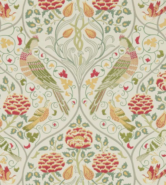 Seasons By May Wallpaper - Linen - DMSW216687 - Morris & Co - Morris Wallpaper