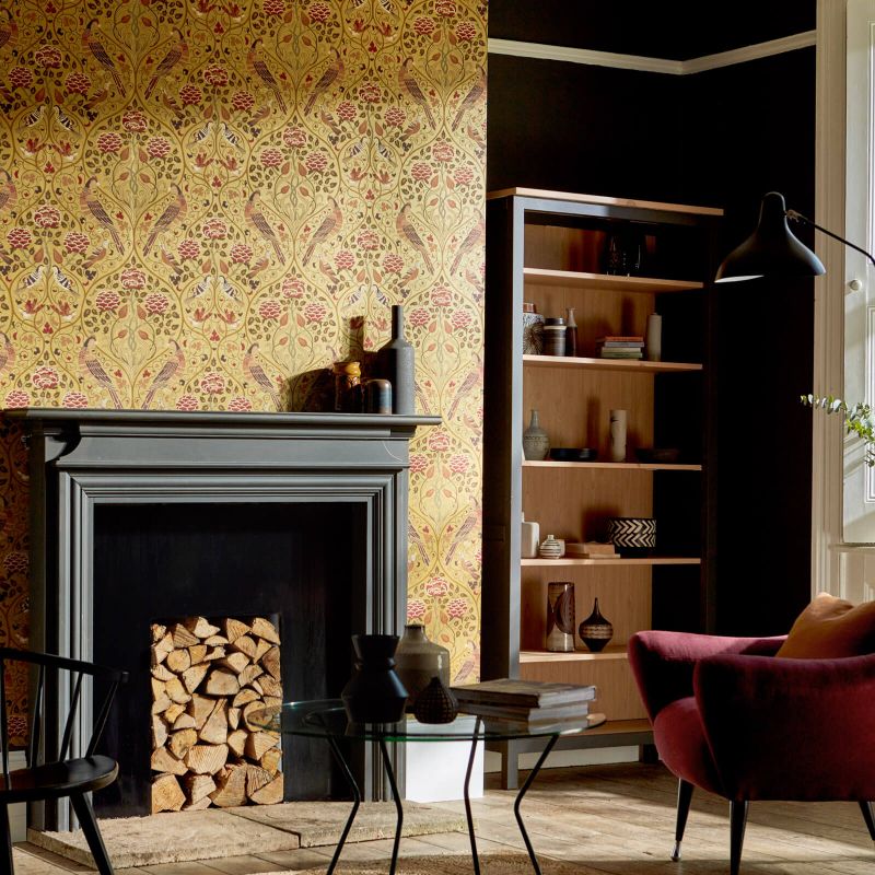Seasons By May Wallpaper - Linen - Morris & Co - 216687 - Morris Wallpaper