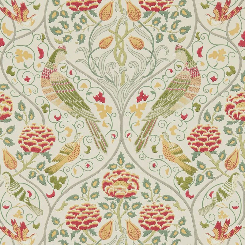 Seasons By May Wallpaper - Linen - Morris & Co - 216687 - Morris Wallpaper