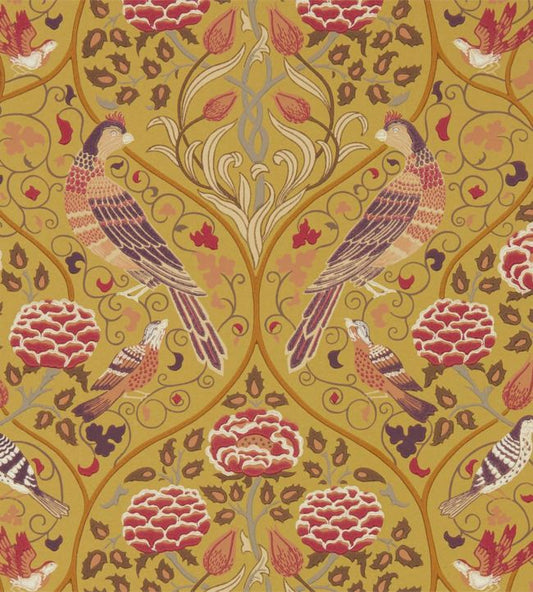 Seasons By May Wallpaper - Saffron - DMSW216685 - Morris & Co - Morris Wallpaper