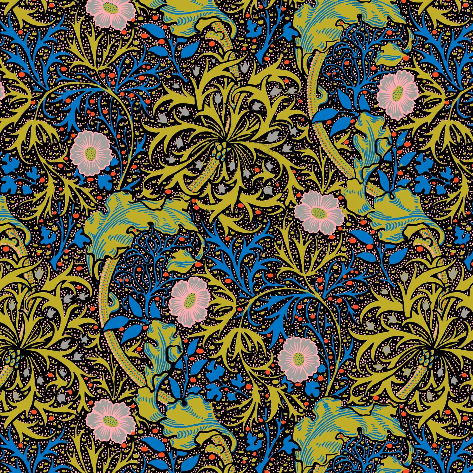 Seaweed Wallpaper - House of Hackney - 1 - WA - SEA - DI - LIM - XXX