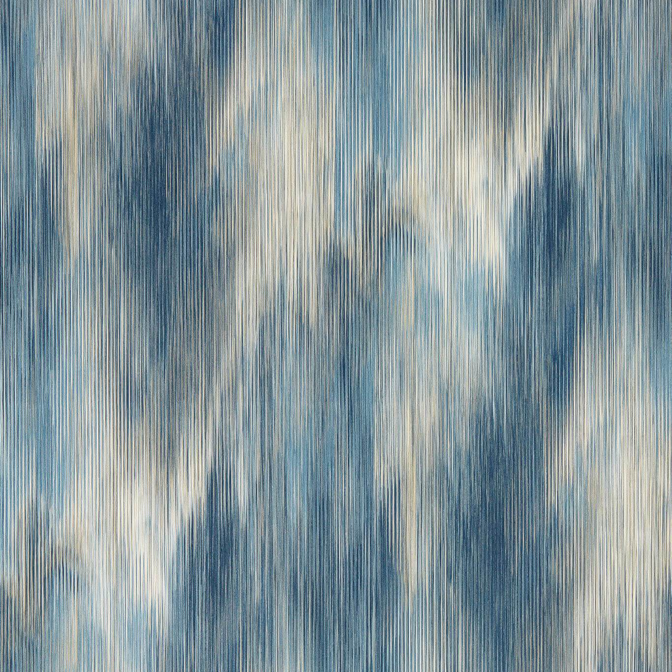 Serengeti Wallpaper - Midnight - Clarke & Clarke - W0191/03 - Morris Wallpaper