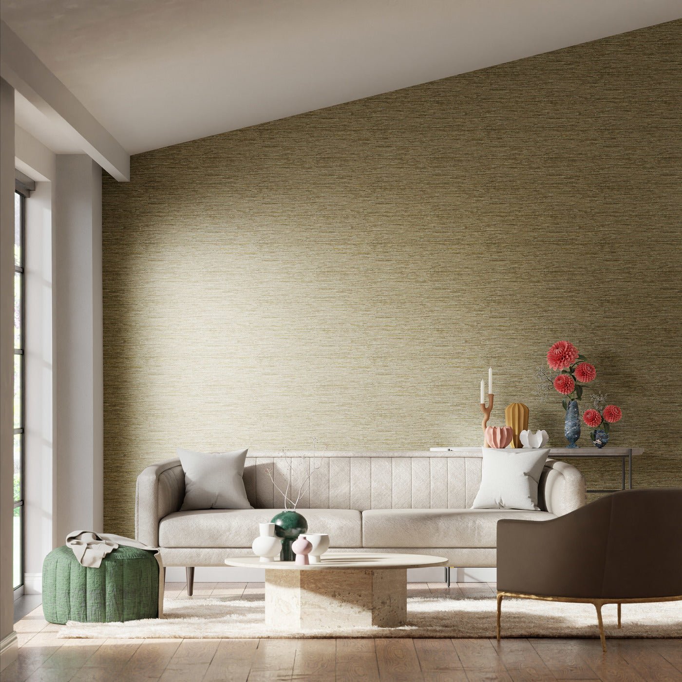 Seri Wallpaper - Raffia - Harlequin - EREE110772 - Morris Wallpaper