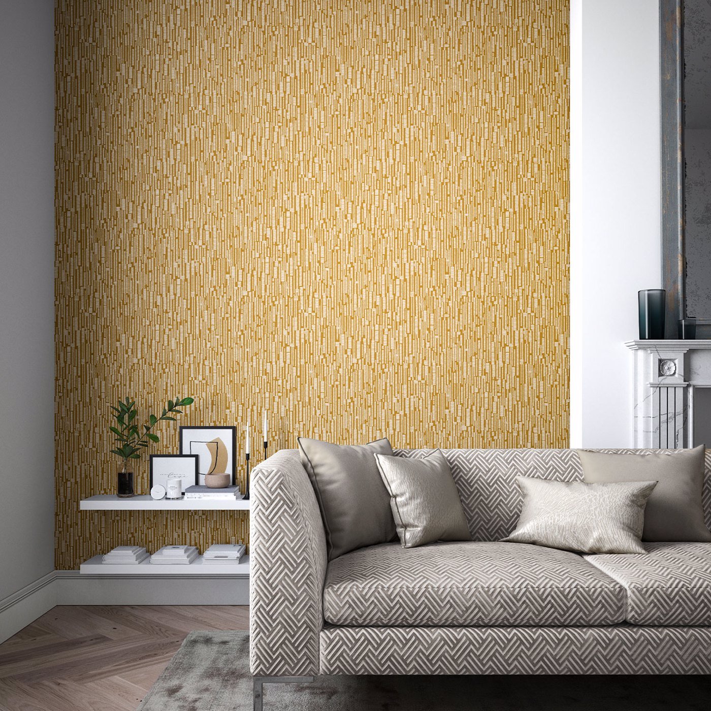 Series Wallpaper - Saffron - Harlequin - HM7W112749 - Morris Wallpaper