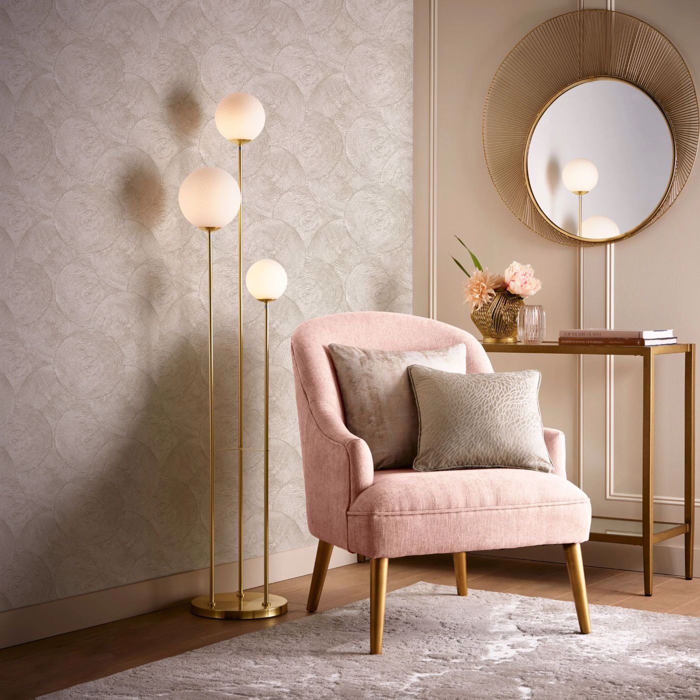 Silvan Wallpaper - Gilver - Clarke & Clarke - W0209/02 - Morris Wallpaper