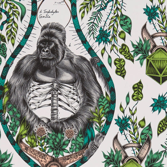 Silverback Wallpaper - Nude - Clarke & Clarke - W0120/03 - Morris Wallpaper