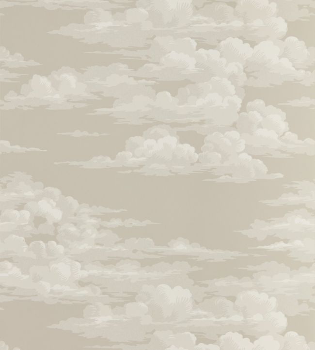 Silvi Clouds Wallpaper - Cloud - DYSI216600 - Sanderson - Morris Wallpaper